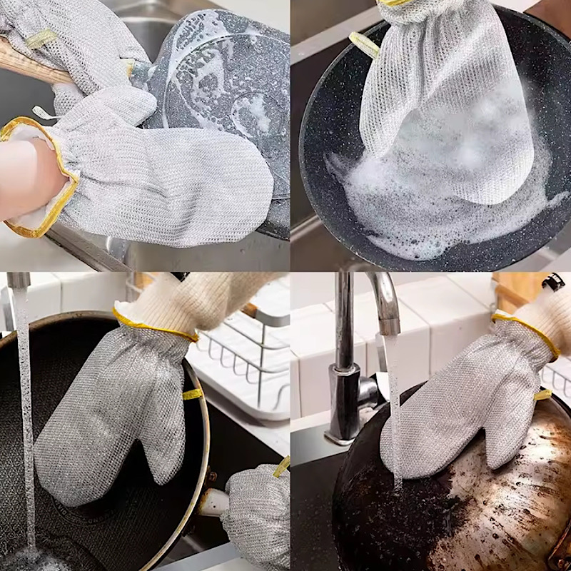 دستکش شستشو و نظافت تمام اسکاچی