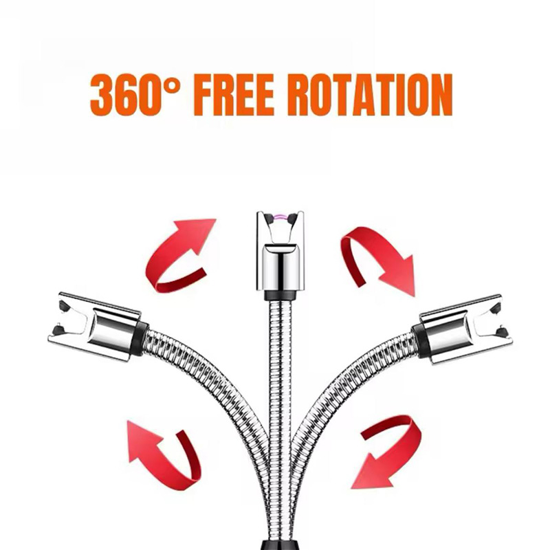 فندک شارژی ضد باد مدل پلاسمایی