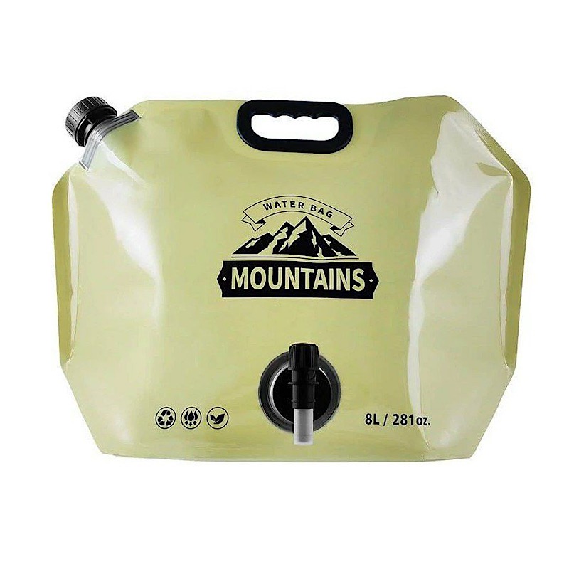 گالن آب شیر دار 8 لیتری مدل تاشو