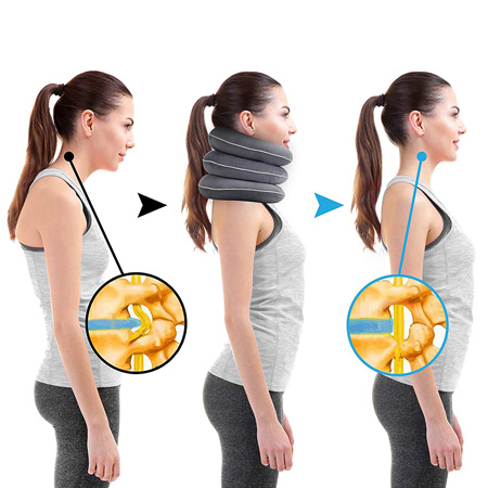 بالش دور گردنی مدل تراکشن بادی