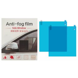 برچسب ضد باران و بخار گرفتگی شیشه خودرو بسته 2 عددی