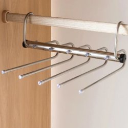 رخت آویز 5 طبقه رگالی مدل تمام استیل