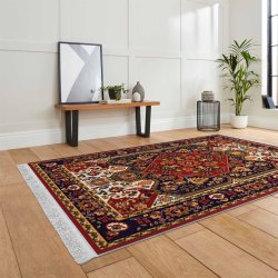 فرش مخمل نادی طرح سنتی کد o126