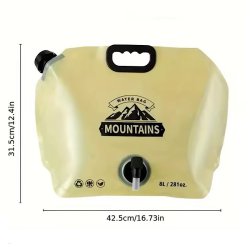 گالن آب شیر دار 8 لیتری مدل تاشو